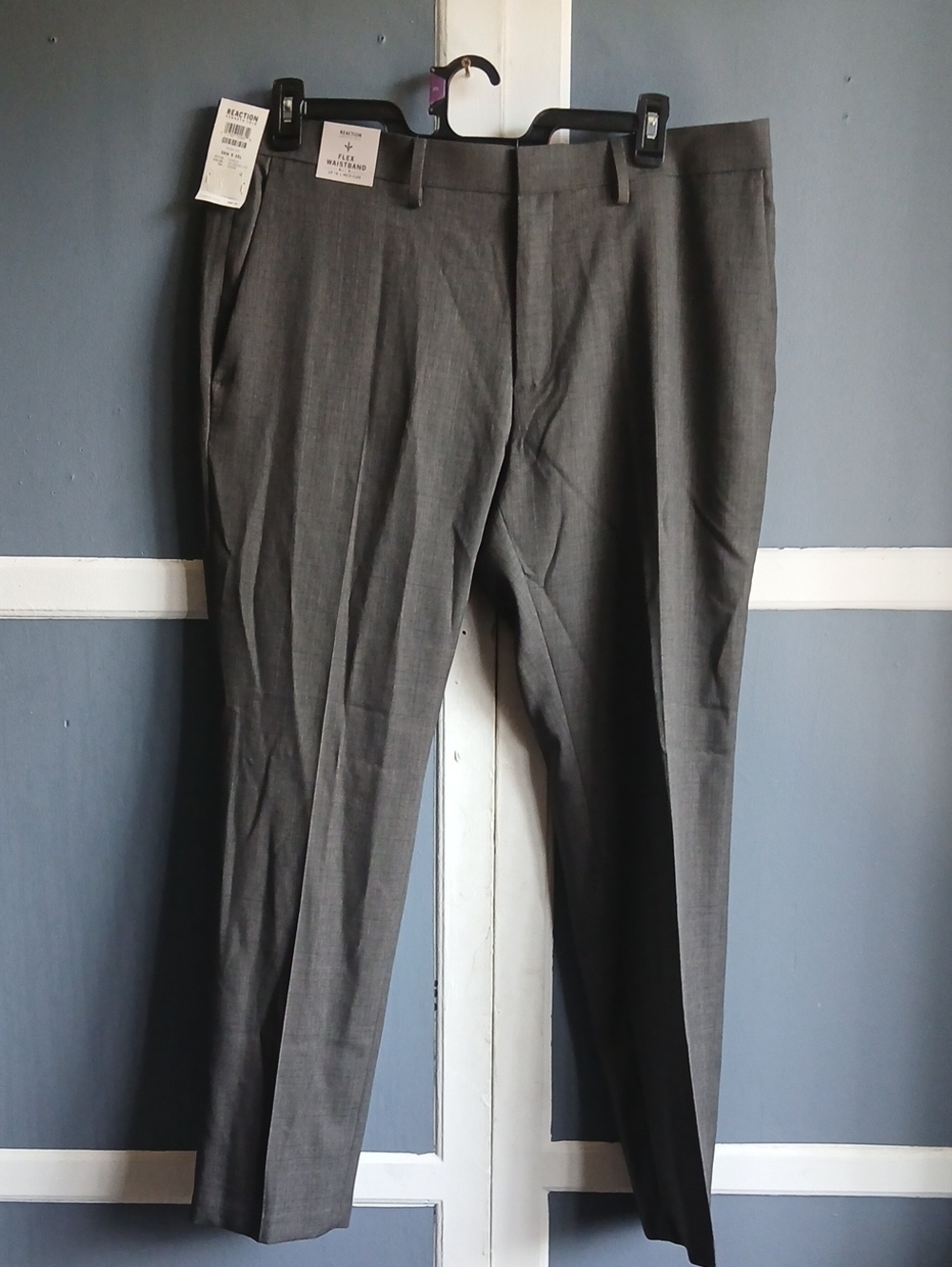 Kenneth Cole Reaction Men's Dress Pants in Gray